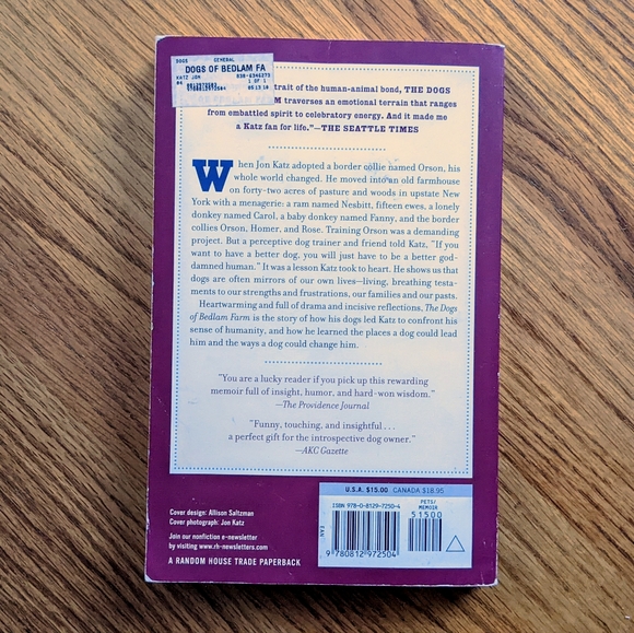 The Dogs of Bedlam Farm: An Adventure with Sixteen Sheep, Three Dogs... - Picture 2 of 4